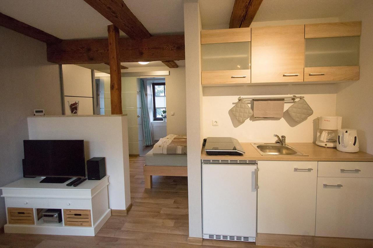 Ferienwohnung Alte Gaertnerei Thale Kültér fotó